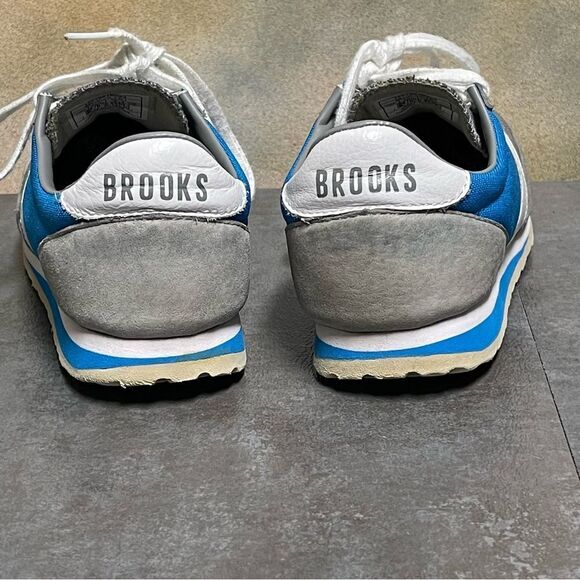 Brooks Vanguard 1201591B093 Blue/Grey/White Women's Retro Style Sneakers Size 9 - Picture 7 of 16